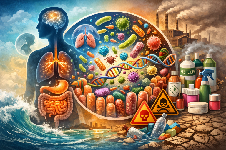 Relación entre microbiota intestinal, sistema inmunitario y xenobióticos